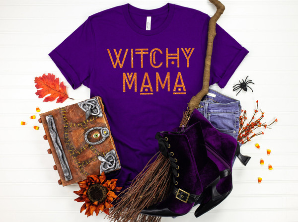 Witchy mama Shirt,Halloween Party Shirts,Hocus Pocus Shirts,Sanderson Sisters Shirts,Halloween Outfits,2022 Halloween Funny Shirt - 1.jpg