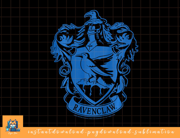 Kids Harry Potter Ravenclaw Simple House Crest png, sublimate, digital download.jpg