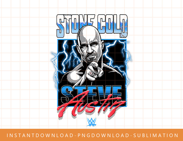 WWE Stone Cold Steve Austin Pointing Poster T-Shirt copy.jpg