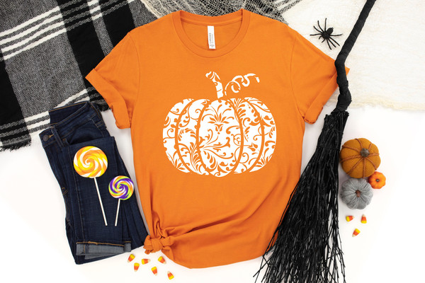 Orange Pumpkin Shirt,Halloween Party Shirts,Hocus Pocus Shirts,Sanderson Sisters Shirts,Halloween Outfits,2022 Halloween Funny Shirt - 4.jpg