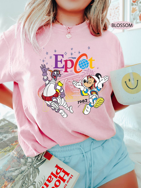 Disney Epcot Center 1982 Shirt, Mickey And Friends Shirt, Disney Family Trip, Disneyworld Shirts, Disney Vacation 2023 Tee, Disneyland Shirt - 4.jpg