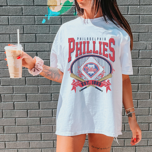 Vintage Philadelphia Phillies Baseball Tee