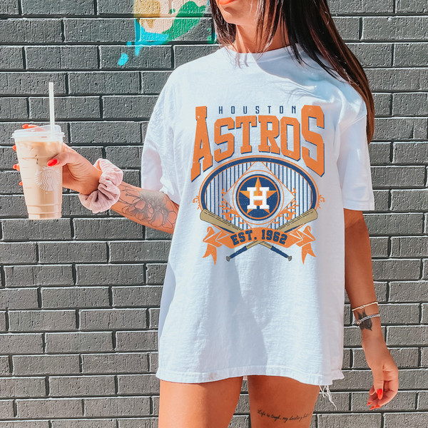 Gildan, Shirts, Vintage Houston Astros Shirt American Sport Shirt Mlb  Baseball Shirt Fan