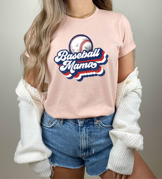 Baseball Shirt, Baseball T-Shirt, Baseball Shirt For Women, Sports Mom Shirt, Mothers Day Gift, Baseball Mom Shirt, Retro Baseball Shirt - 3.jpg