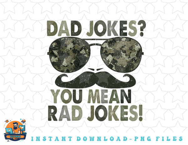 Dad Jokes You Mean Rad Jokes Funny Father day Vintage png, sublimation, digital download.jpg