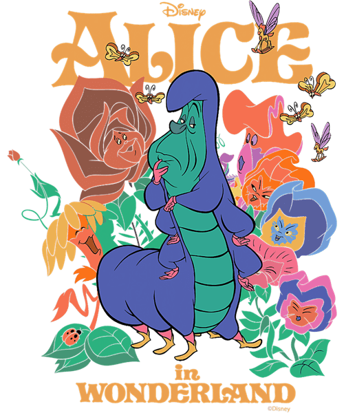 alice in wonderland caterpillar disney
