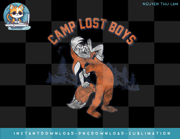 Disney Peter Pan Camp Lost Boys png, digital prints.jpg
