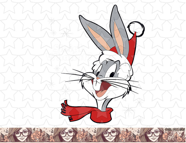 Looney Tunes Bugs Bunny Sleigh Whaaat Christmas png, sublimation, digital download .jpg