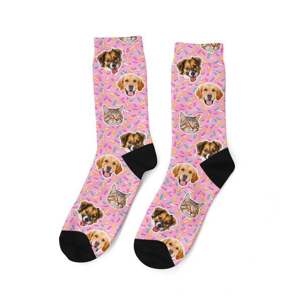 Custom Dog Socks, Personalized Pet Photo Socks Customized Cute Dog Face Socks, Dog Lover Picture Gift Funny Dog Socks Dog Mom Gift Pet Socks - 2.jpg