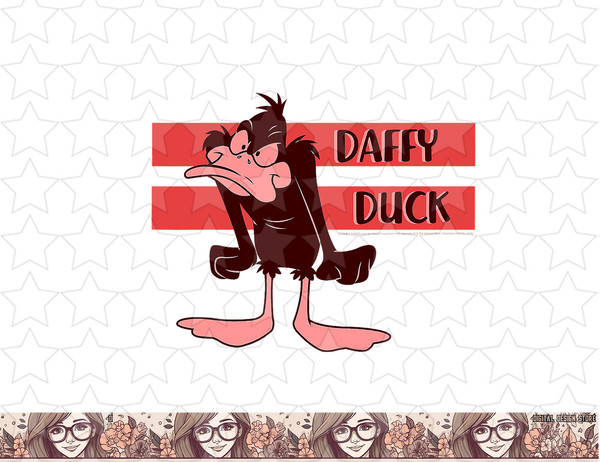 Looney Tunes Daffy Duck Angry Portrait png, sublimation, digital download .jpg
