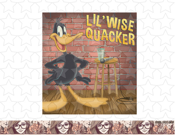 Looney Tunes Daffy Duck Lil Wise Quacker png, sublimation, digital download .jpg