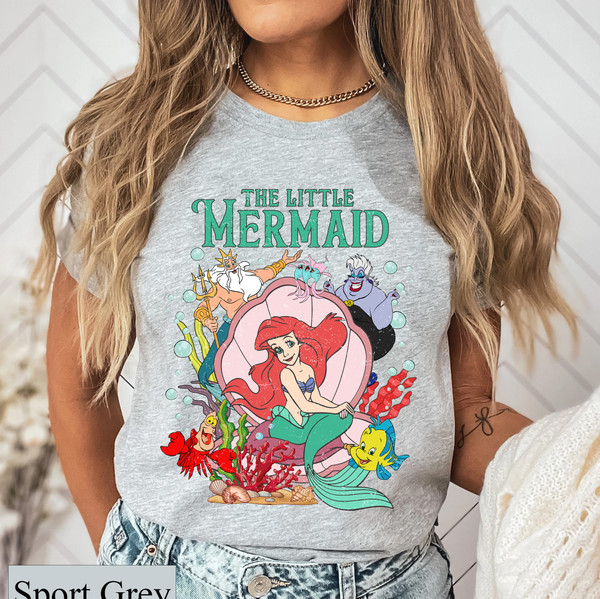Ariel The Little Mermaid Sport Top