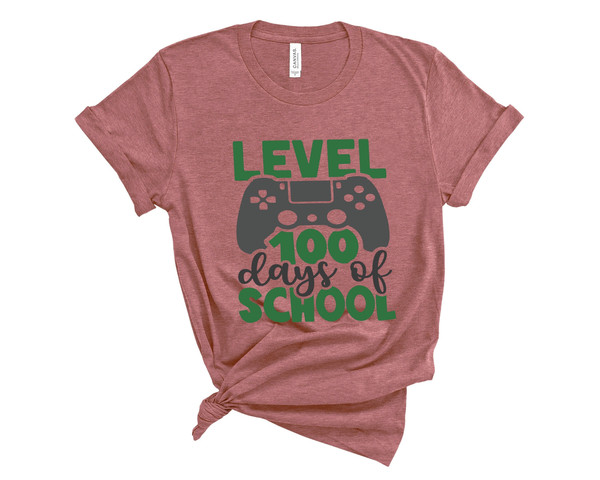Level 100 days of school,Teacher Shirt, 100 Days of School, Teacher Gifts, Teacher Appreciation, 100 Days Brighter,Back to School Shirt - 1.jpg