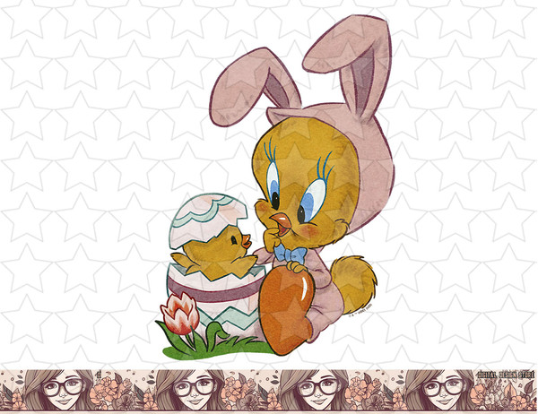 Looney Tunes Easter Bunny Tweety Bird png, sublimation, digital download .jpg