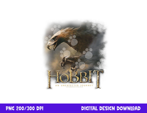 Hobbit Great Eagle T Shirt  png, sublimation .jpg