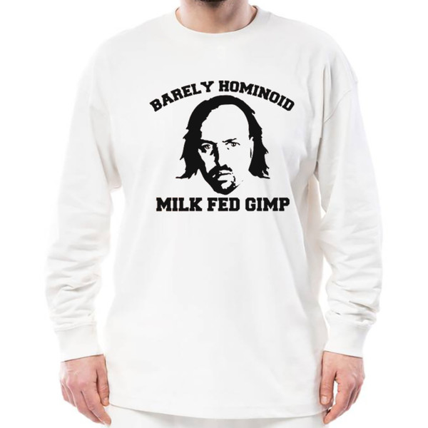 Barely Hominoid Milk Fed Gimp Black Books Shirt, Shirt For Men Women, Graphic Design, Unisex Shirt