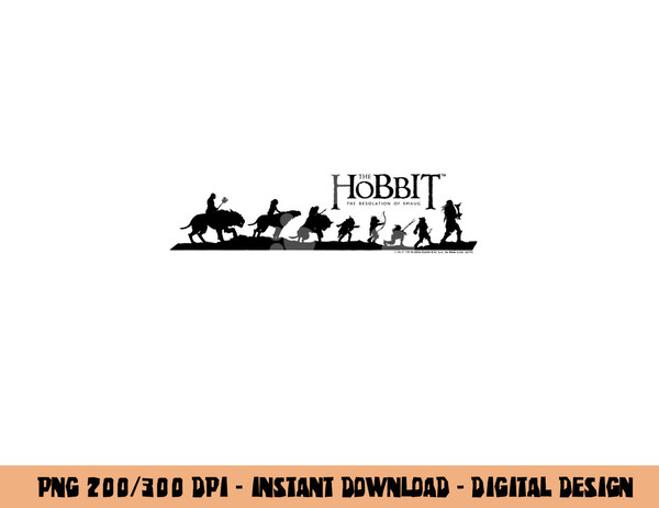 Hobbit Marching  png, sublimation .jpg