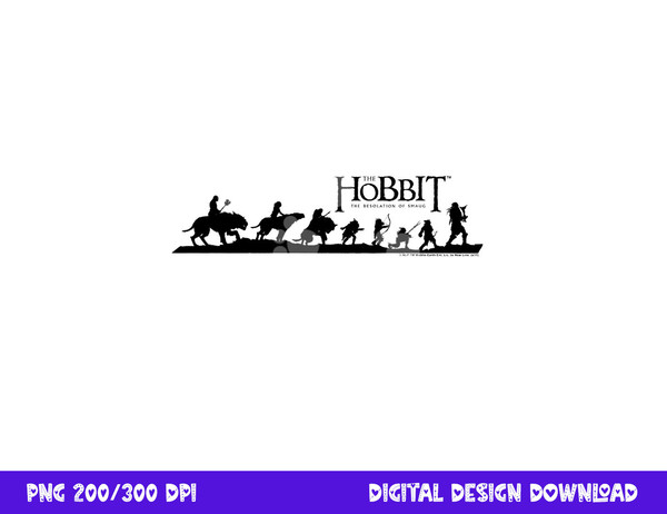 Hobbit Marching  png, sublimation .jpg