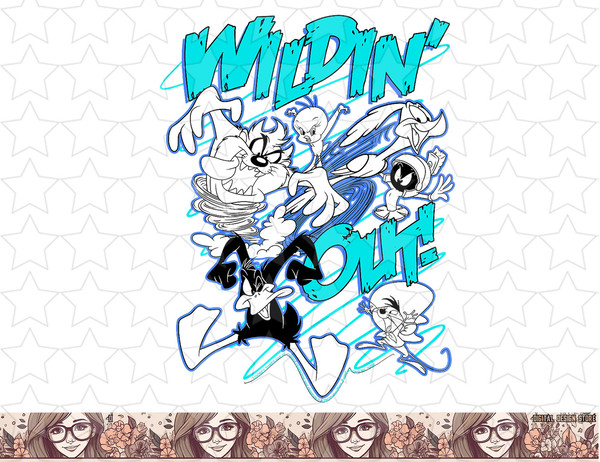 Looney Tunes Group Shot Wildin Out png, sublimation, digital download .jpg