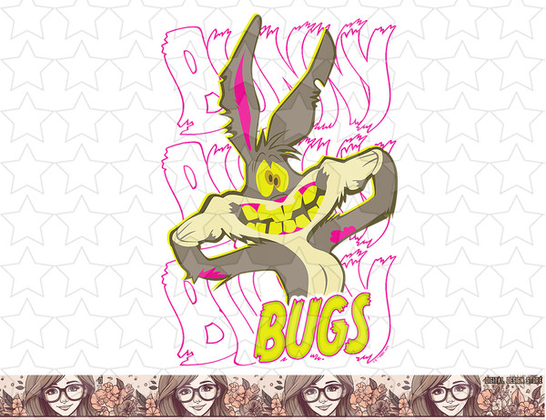 Looney Tunes Halloween Bugs Bunny Creepy Bugs png, sublimation, digital download .jpg