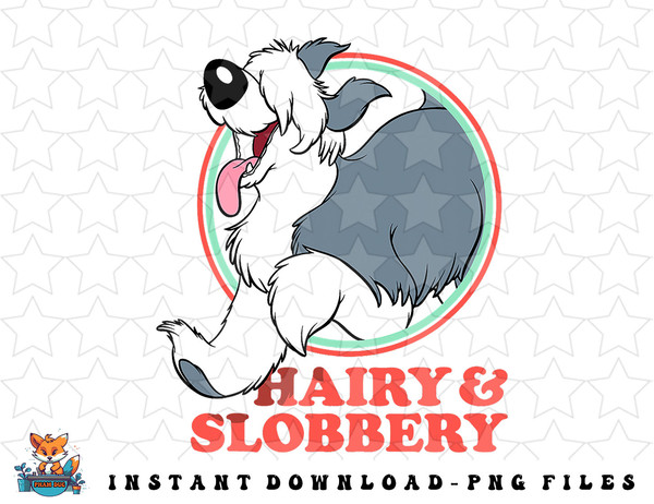 Disney The Little Mermaid Max Hairy & Slobbery png, sublimation, digital download.jpg