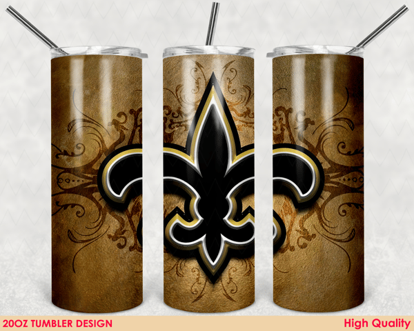 New Orleans Saints Tumbler 20oz