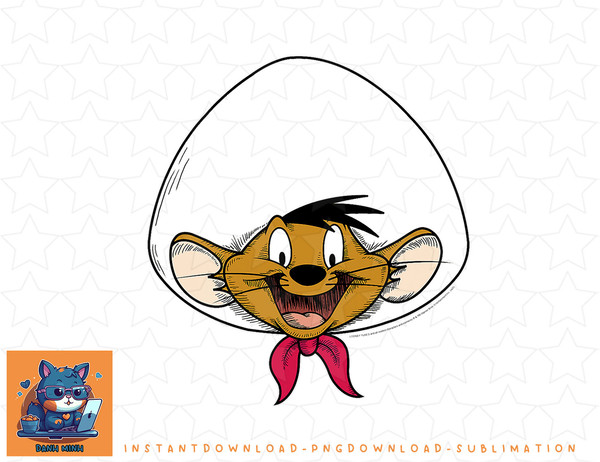 Looney Tunes Speedy Gonzales Big Face png, sublimation, digital download.jpg