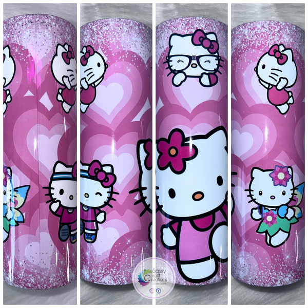 Pink Glitter Tumbler Glitter Tumbler Pink Girly Tumbler -  in