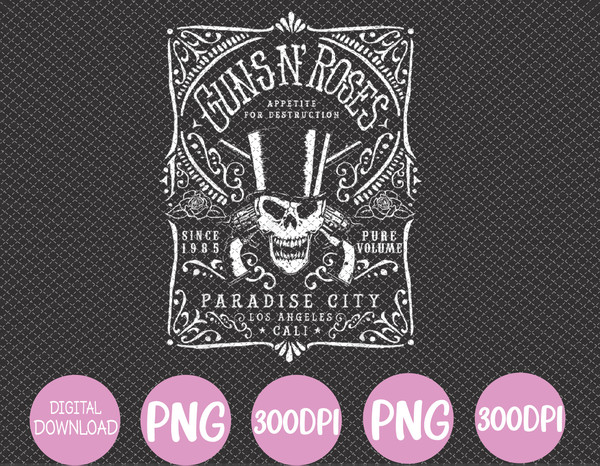 Paradise City Label