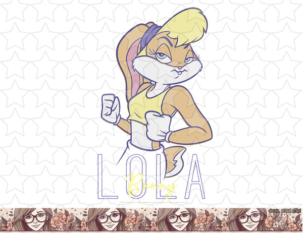Looney Tunes Lola Bunny Portrait png, sublimation, digital download .jpg