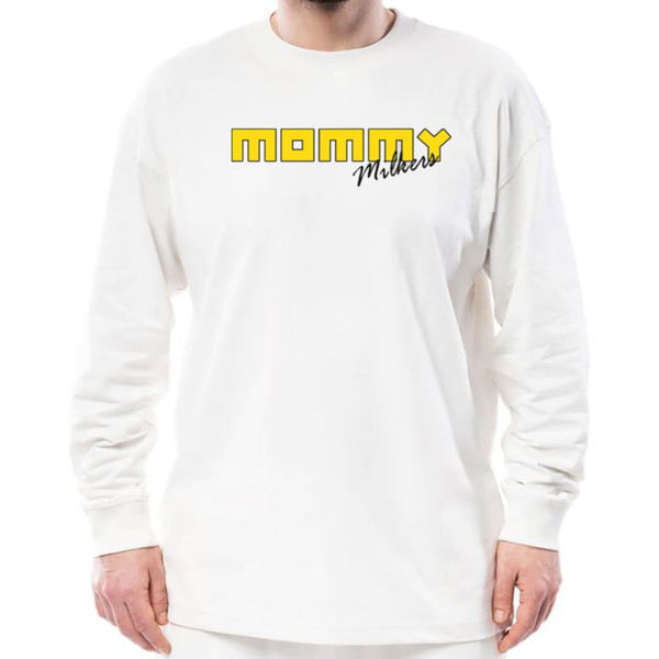 Mommy Milkers Yellow Logo Shirt, Unisex Clothing, Shirt For Men Women, Graphic Design, Unisex Shirt