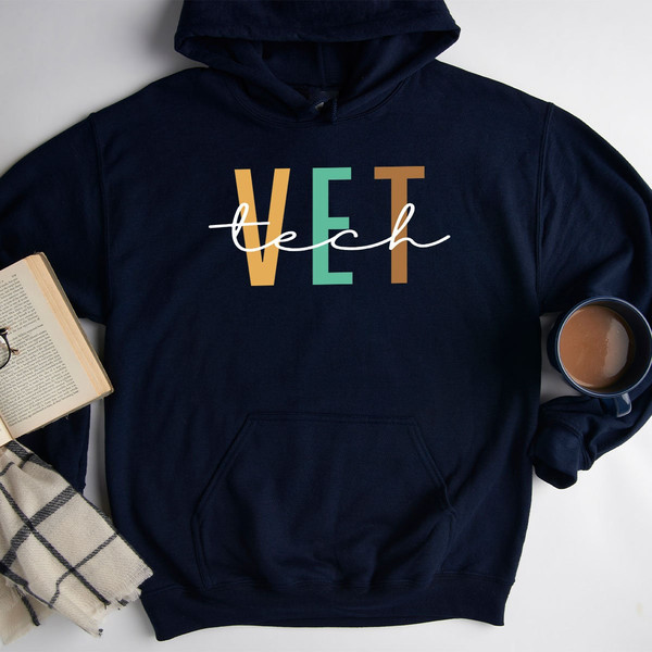 Vet Tech Sweatshirt, Vet Tech Hoodie, Veterinary Long Sleeve Shirts, Veterinary Technician Sweater, Vet Tech Week Gifts for Veterinarian - 7.jpg