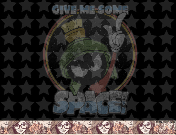Looney Tunes Marvin The Martian Give Me Some Space png, sublimation, digital download .jpg