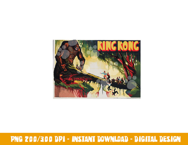 King Kong Wild  png, sublimation .jpg