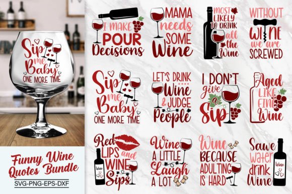 Drink Your Wine We Have Crafts to Do | Stemless Wine Glasses with Funny Sayings