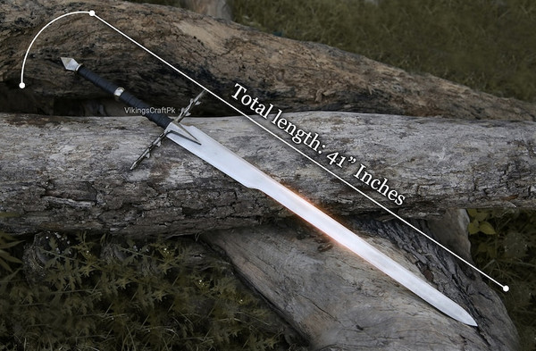 Custom Hand Forged Lord of the rings stainless steel Nazgul sword, Raingwraith Sword, Beautiful WEDDING Gift for him