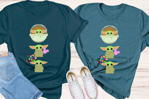 Baby Yoda Disney Shirts - Disneyworld Family Shirts, Disneyland Shirts, Starwars Disney Shirts,Baby Yoda Disney Ears,Kids Disneyworld Shirts - 5.jpg