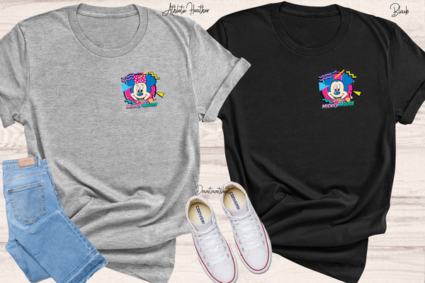 Minnie Mickey Couple Shirt, Disney Couple Shirt,Mickey and Minnie For Couples, Matching Shirt, Unisex Shirt - 6.jpg