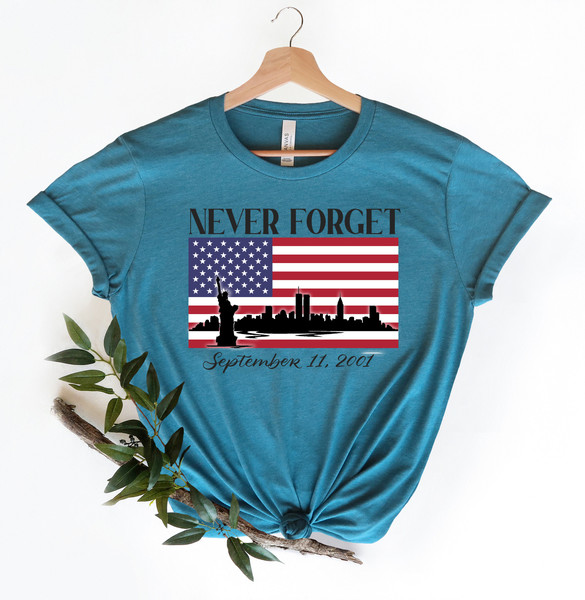 Never Forget September 11 2001 Memorial Shirt,Twin Towers Shirt,September 2001 Shirt,September 11th 21th Anniversary Shirt,Never Forget 2001 - 3.jpg