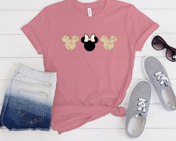 Disney Shirts, Minnie Mouse Shirt, Leopard Bow Shirt, WDW 50th Anniversary, Disney Bound,Disney Gift For Women Girl, Cute Gift For Kids - 4.jpg