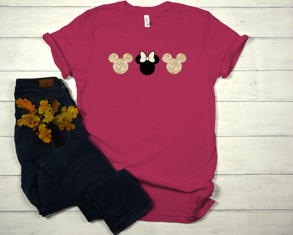 Disney Shirts, Minnie Mouse Shirt, Leopard Bow Shirt, WDW 50th Anniversary, Disney Bound,Disney Gift For Women Girl, Cute Gift For Kids - 7.jpg