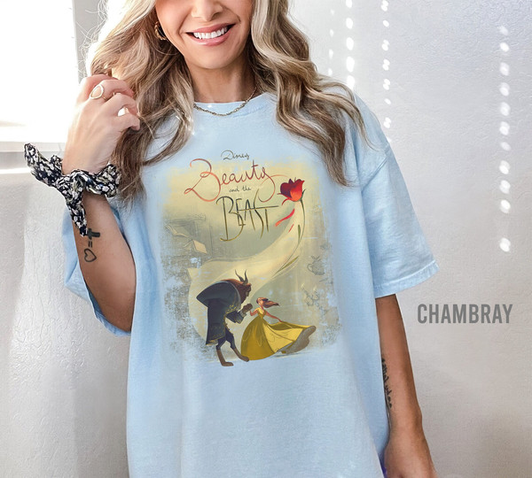 Comfort Colors Belle Princess Shirt, Disney Beauty And The Beast  Shirt, Belle Shirt, Disneyland Family T-shirt,Comfort Belle Princess Shirt - 1.jpg