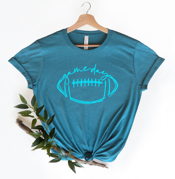 Game Day Football Shirt, Football Shirt, Women Football Shirt, Game Day Shirt, Football Season Tee, Football Team Shirt - 3.jpg