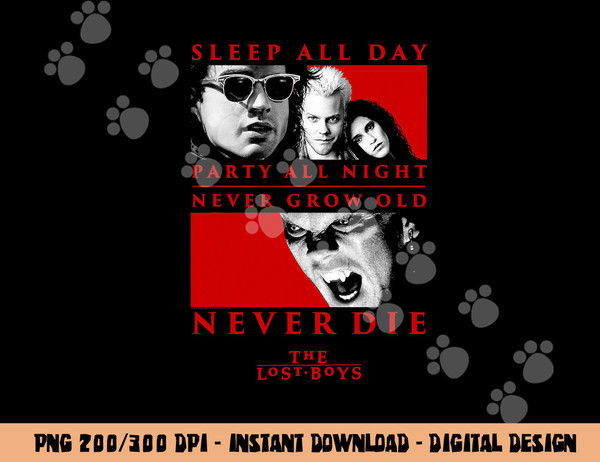 The Lost Boys Never Die  png, sublimation .jpg