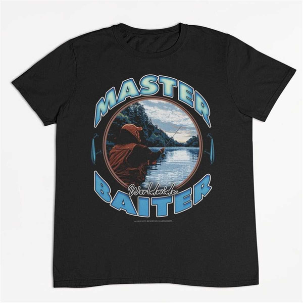 Master Baiter Shirt - Funny Fishing Shirts - Fishing Tshirt - Inspire Uplift
