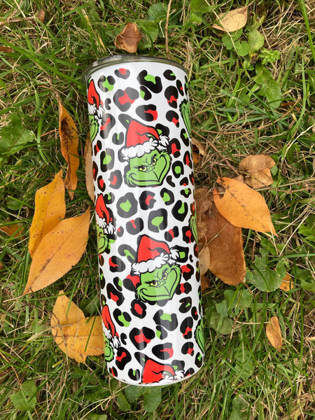 Grinch Tumbler Merry Grinchmas Christmas Tumbler The Grinch Christmas Leopard Tumbler Cute Grinch Tumbler.jpg