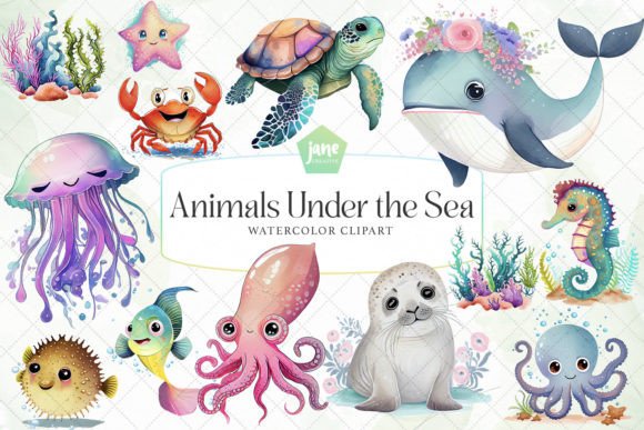 Animals-Under-the-Sea-Watercolor-Bundle-Graphics-68138216-1-1-580x387.jpg