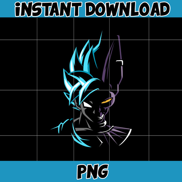 Anime Design PNG  Anime Clipart PNG Anime PNG Digital Prints Instant Download (84).jpg