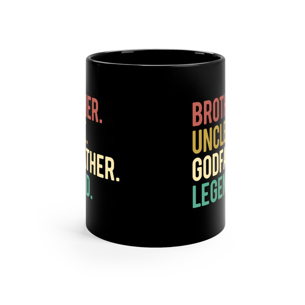 Brother Uncle Godfather Legend Mug, God Father Mug, Father's Day Godfather Gift Mug, Godfather Gift for Uncle Brother Mug, Godfather Present - 4.jpg