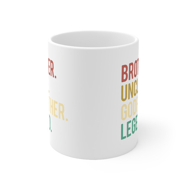 Brother Uncle Godfather Legend Mug, God Father Mug, Father's Day Godfather Gift Mug, Godfather Gift for Uncle Brother Mug, Godfather Present - 8.jpg